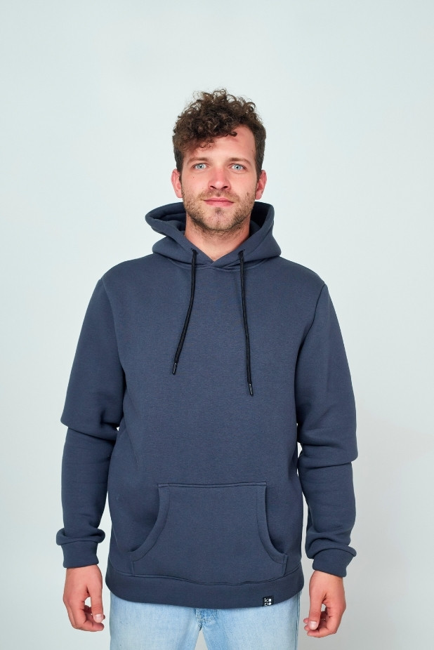Men's hoodie. Color: Graphite